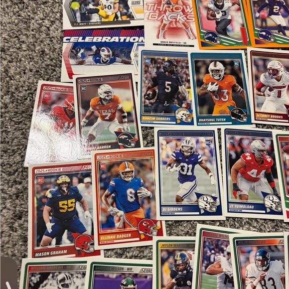 Lot of 69 panini 2023-2025 Score football cards with parallels & Rookie cards - Picture 7 of 10